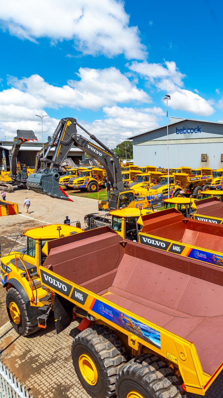 Babcock Africa, Media, MYSOL expands fleet with 40 new Volvo machines and Babcock support