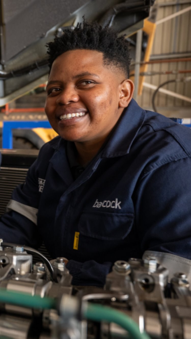 Babcock Africa, Day In The Life Of, Thando's passion for mechanics