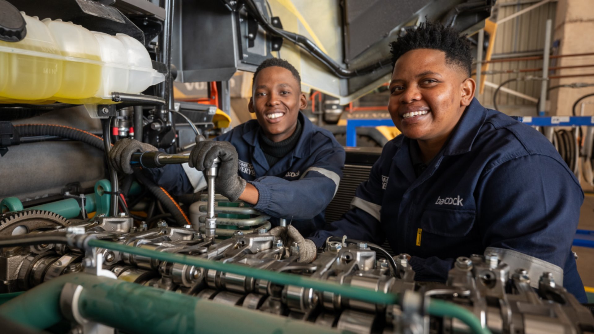 Babcock Africa, Day In The Life Of, Thando's passion for mechanics